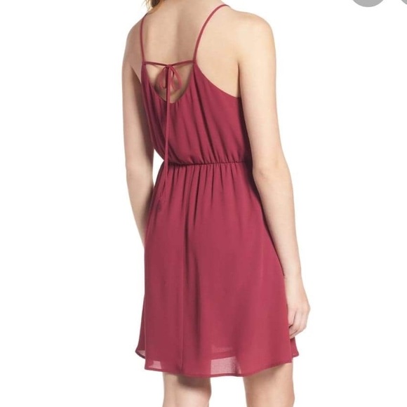 Lush Back Tie Blouson Dress - Picture 4 of 14